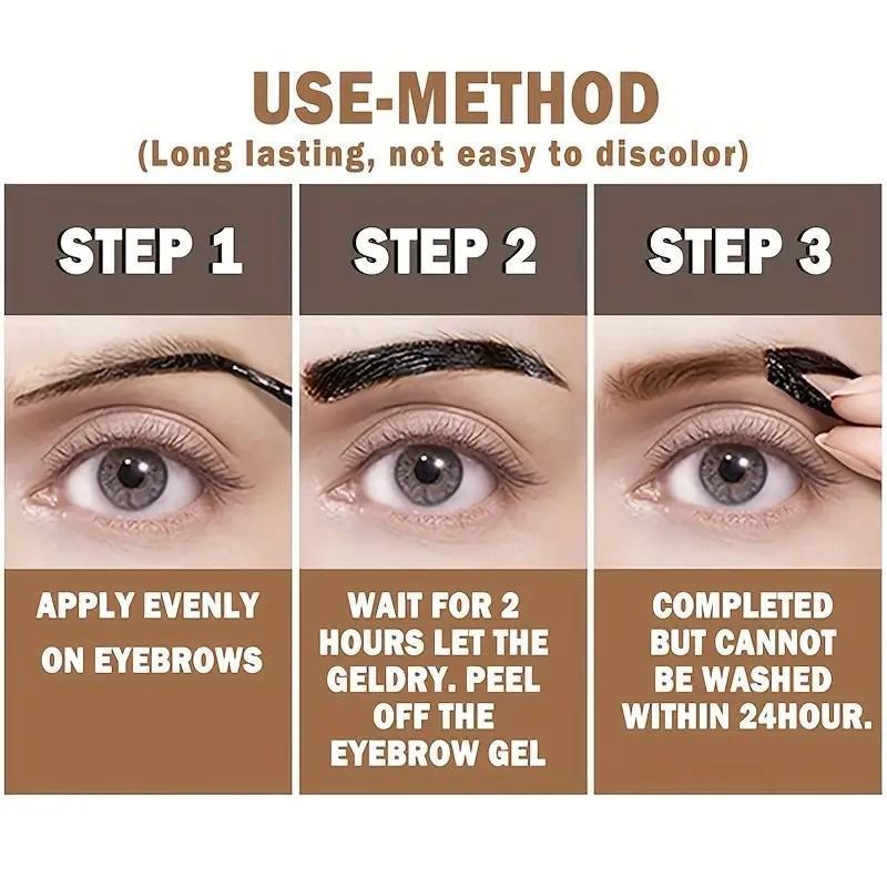 Easy Peel Eyebrow Gel