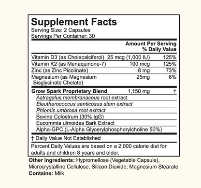 Kalora Grow Spark for Kids & Teens